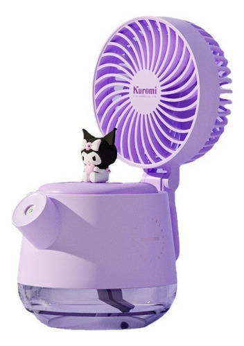 Ventilador Portátil Sanrio Cinnamorroll Kuromi Lindo Ventila