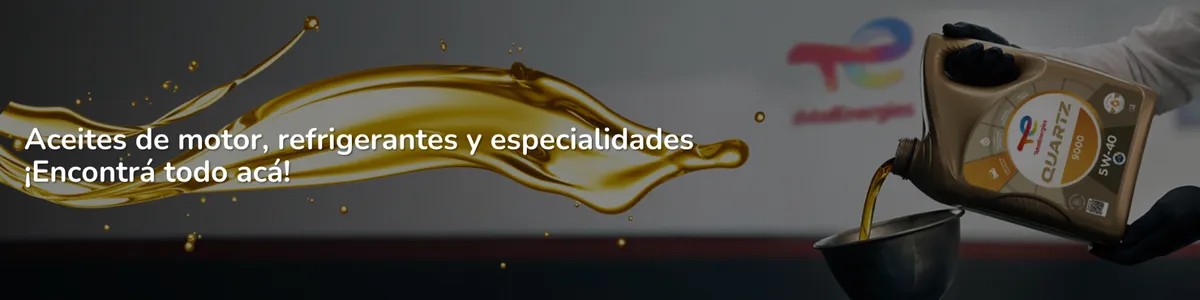 Aceites de motor, refrigerantes y especialidades ¡Encontrá todo acá!