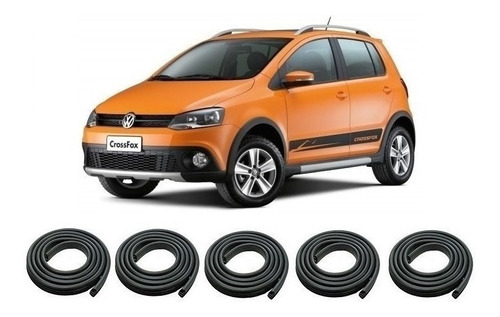 Vw Crossfox Burletes De Puertas Delanteras + Traseras + Baul