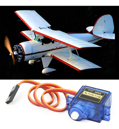 Servomotor Sg90 Rc 9g Para Aviones Teledirigidos Automóviles