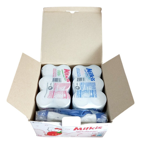 Milkis Hello Kitty Cinnamoroll 12 Refrescos Y 1 Eco Bolsa