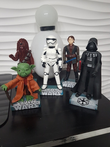 5 Personajes De Star Wars Para Torta