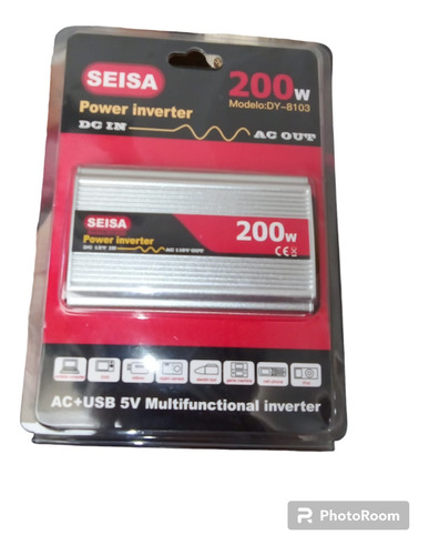 Inversor Electrico De 75, 20 Y 300 Watts