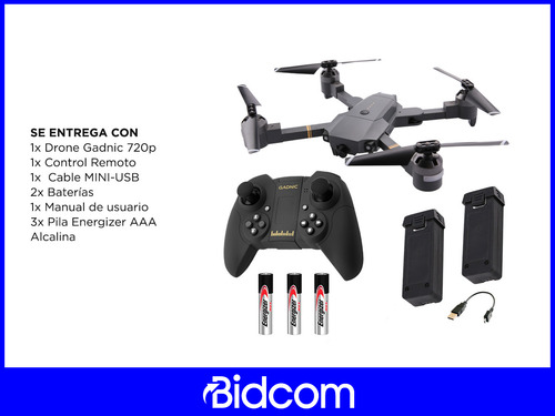 Kit Drone Gadnic Xp1 Con Cámara Hd + Control Inalambrico