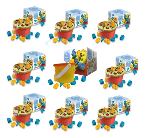Juguetes Balde Numeros X 5