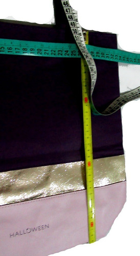 Bolso Hallowen Violeta Rosaforro Interno Sencillo-elegante