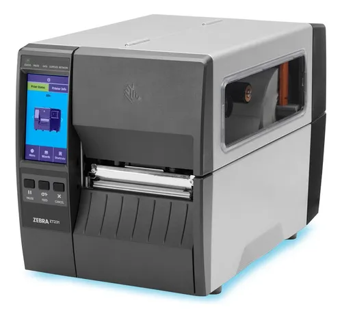 Impressora De Etiquetas Monocromática Termica Zebra Zt231 Usb Blu...