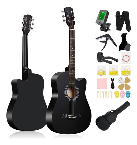 Guitarra Acústica Clasica 38in Universal Kit De Guitarra