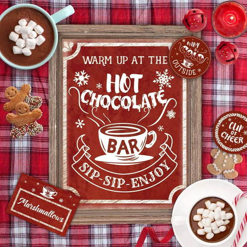 Chocolate Caliente Bar Kit De Cacao Caliente Chocolate Calie