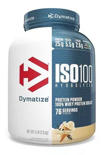 Dymatize | Iso 100 | Hidrolizada | 5 Lb | Vanilla | Usa