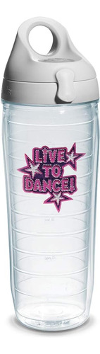 Botella De Agua Tervis, Live To Dance, Transparente -