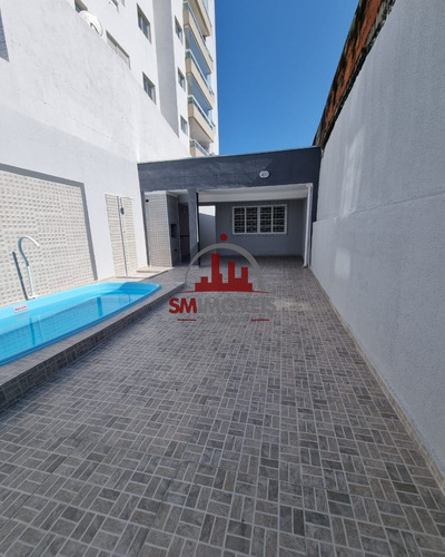Imagem 3 de 18 de Casa Geminada Com 02 Dormitórios Na Guilhermina Praia Grande - Ca00332 - 69946666