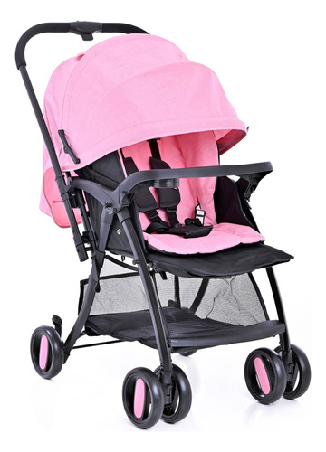 Carriola Prinsel Golf Rosa Chasis Negro