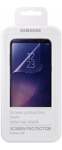 Mica Protector De Pantalla Samsung Para Galaxy S8 Plus 2pc