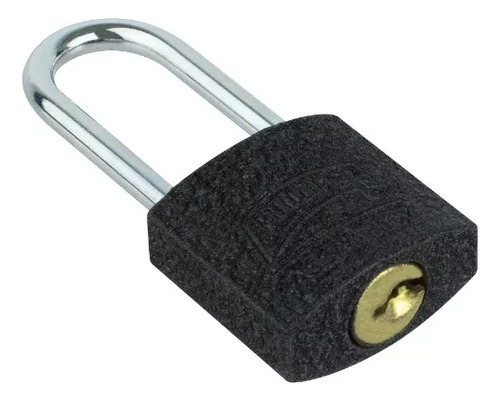 Juego De 2 Candados De Hierro 99 Gancho Largo En Color Negro