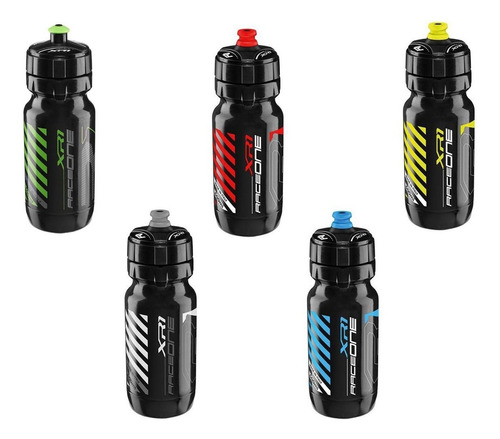 Botella Race One Xr1 Con Capacidad De 600ml Xr1-italy Color Negro/verde