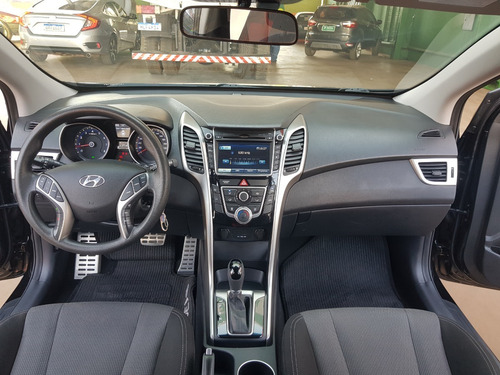 Imagem 7 de 12 de I30 Gls 1.6 Flex Automatico 2013/2014 Preto Completo.