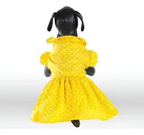 Comprar Wawapet Vestido Casual Amarillo Volantes Mascotas Talla 0