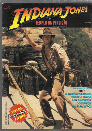 Indiana Jones E O Templo Da Perdição E Extra Ed Actvita 1984