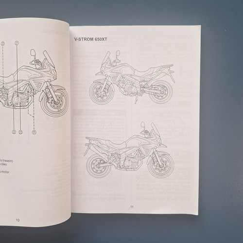 Manual Da Suzuki V-strom 650 A E Xt 2016 Original (Usado)