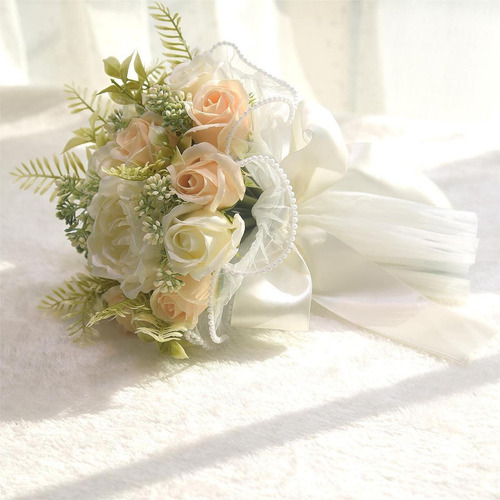 Bouquets De Jabón De Boda Para La Novia Rosa Color B
