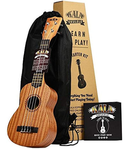 Kala Oficial De Aprender A Tocar El Ukelele Soprano Kit De I