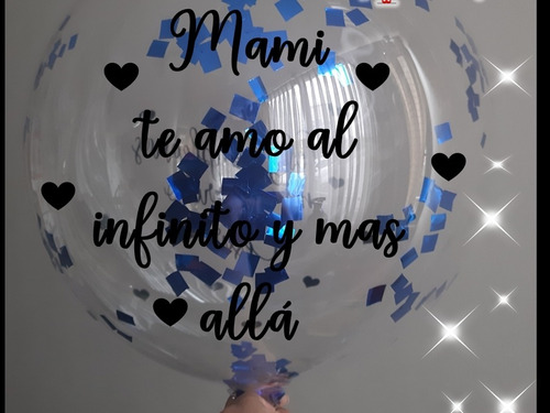 Globo Burbuja Regalo Dia De Las Madres