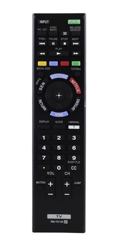 Control Remoto Pantalla Compatible Con Sony Bravia Tv Smart