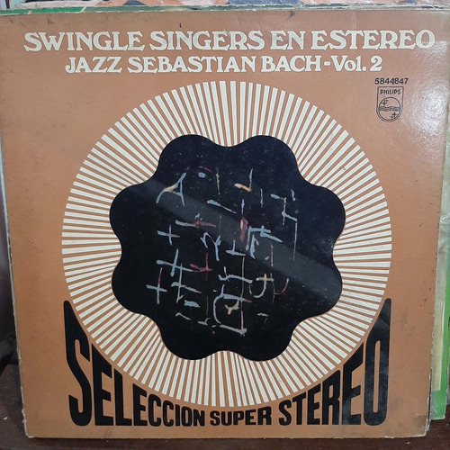 Portada Swingle Singers Stereo Jazz Sebastian Bach Vol 2 P2