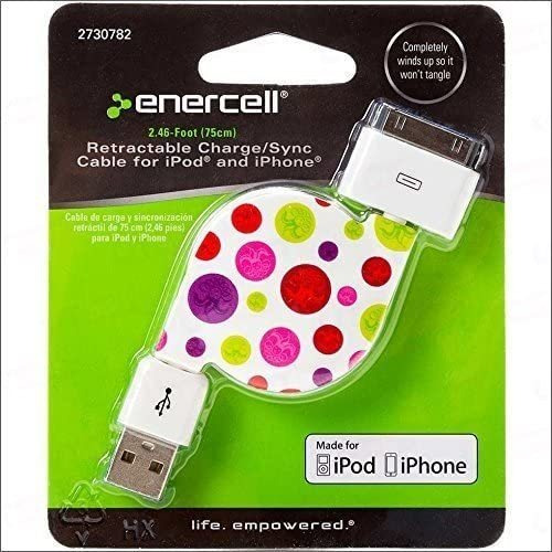 Enercell Dot Usb Cargador Cable De Datos Sync/charge 2,46 p