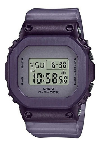 Imagen 1 de 9 de Reloj Casio G-shock Youth Humeado Morado Gm-s5600mf-6cr