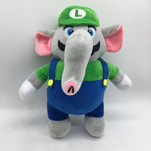  Pelúcia Luigi  Wonder Elefante Novo
