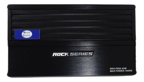 Amplificador 4ch 1800w Max Rock Series Rks-p800.4 Clase Ab