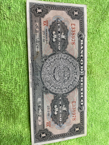 Billete De 1 Peso Impreso En 1961