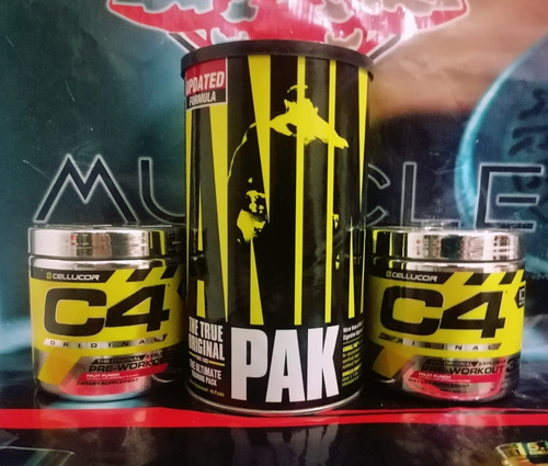 Multivitamínico Animal Pak 44 (packs) Rd$$2695 Musclepowerrd