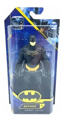 Batman Figura Articulada Spin Master Bat Tech Dc Comic (6'')