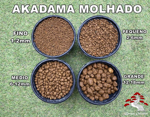 Imagem 3 de 6 de Akadama Japonesa 1 Litro Pequeno Substrato Bonsai