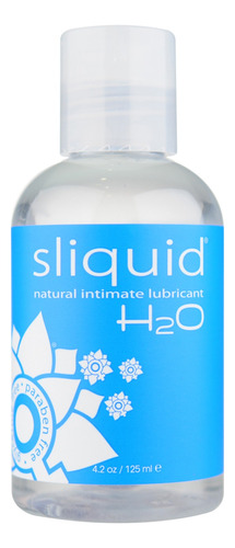 Lubricante Intimo Base Agua Piel Sensible Sliquid H2o 125ml