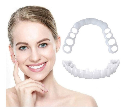 1 Carillas Dentales Postizas Para Sonrisa Superior/inferior