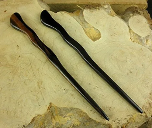 Jwl (2)se Asiático Rayas Ébano Espiral De 6 Pulgadas De Pelo