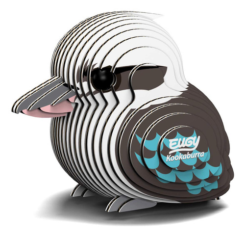 Eugy Kookaburra - Rompecabezas 3d, 27 Piezas, Ecológico, J.