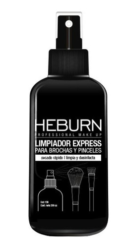 Limpiador De Brochas Instantáneo Heburn Profesional 200cc