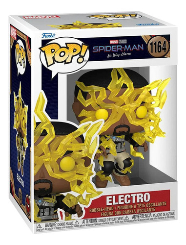 Funko Pop Electro Finale 1164 - Marvel Spiderman No Way Home (Usado)