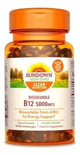 Vitamina B-12 5000mcg Sundown