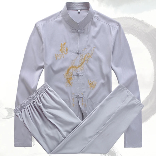 Conjunto De Trajes Tradicionales Chinos, 2 Camisas Y Pantalo
