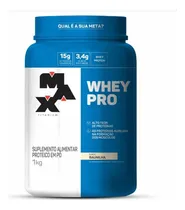 Comprar Whey Pro Pote (1kg) - Sabor: Baunilha Baunilha