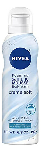 Espuma De Baño Nivea Vainilla Y Jazmín, 6.8 Oz