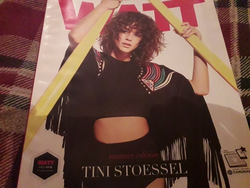 Revista Watt Tini Stoessel Leuco Camila Rodrigues Airbag