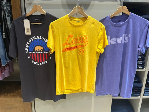 Remera Levis Original Hombre Vintage Logo