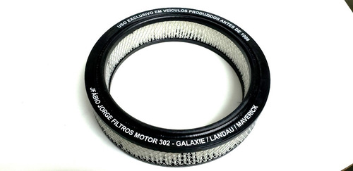 Filtro De Ar Galaxie Landau Maverick Motor V8 302